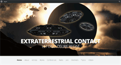Desktop Screenshot of extraterrestrialcontact.com
