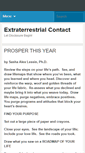 Mobile Screenshot of extraterrestrialcontact.com